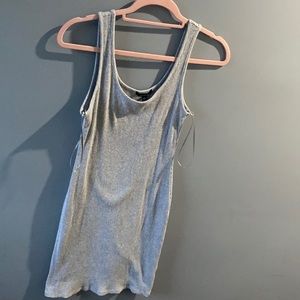 Grey soft dress